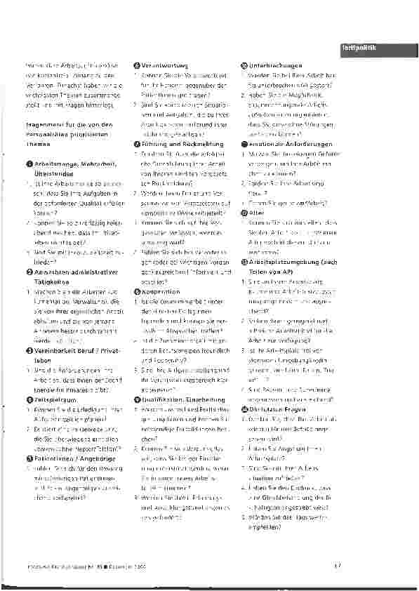 Vorschauseite 4: Handlungshilfe TVöD: Analyse psychischer Belastungen