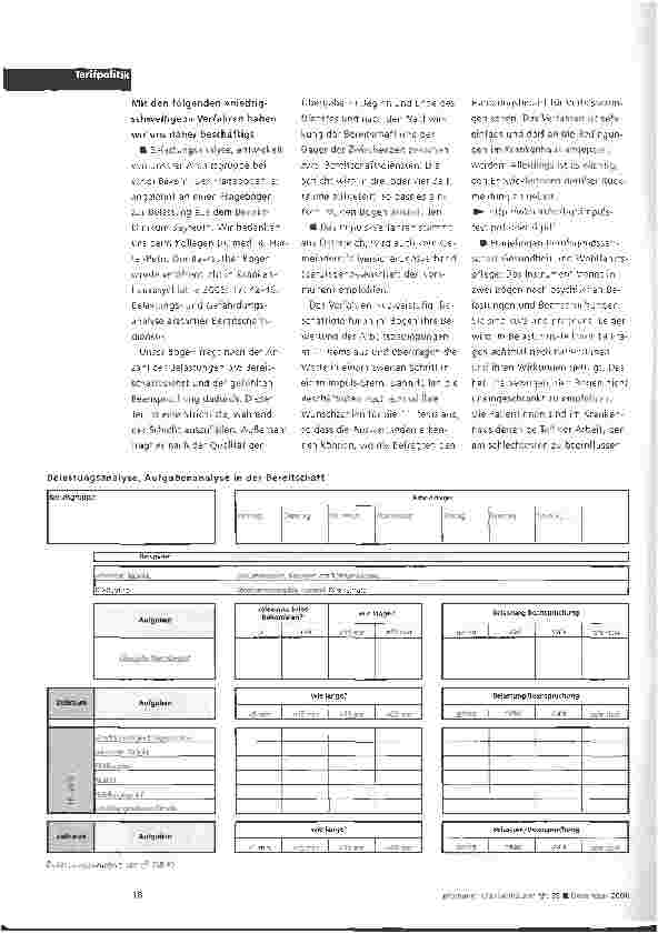 Vorschauseite 5: Handlungshilfe TVöD: Analyse psychischer Belastungen