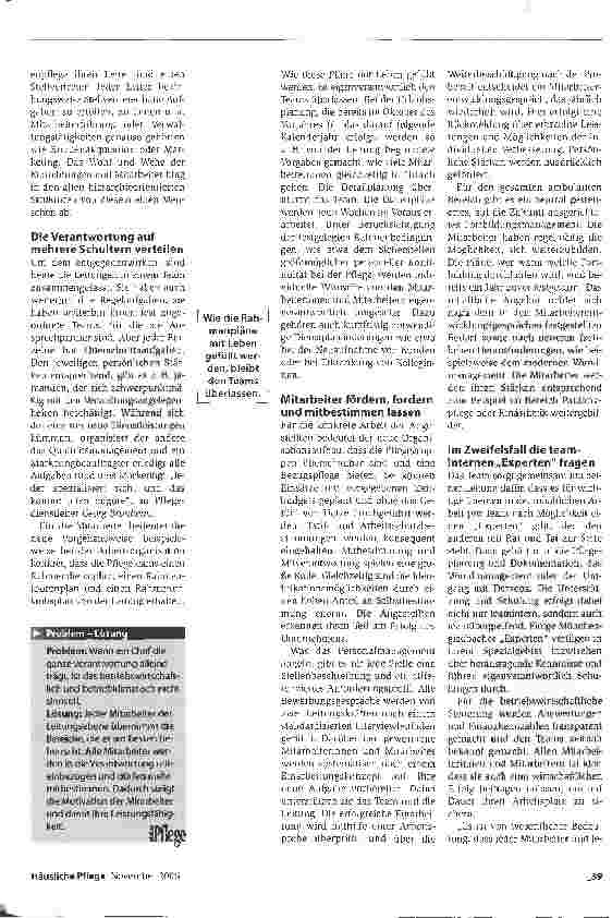 Vorschauseite 2: Starke Teams statt einsame Kämpfer