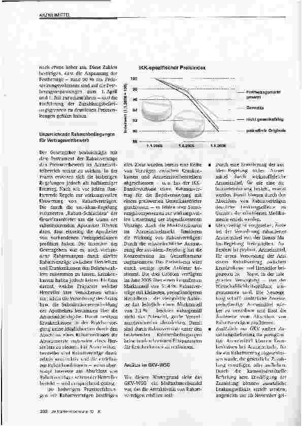 Vorschauseite 2: Rabattverträge für Arzneimittel - neue Perspektiven durch das GKV-WSG?