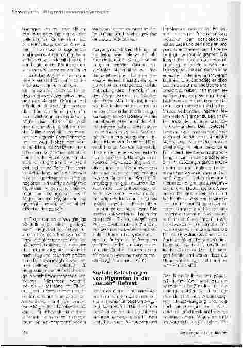 Vorschauseite 2: Migration und Soziale Netzwerke