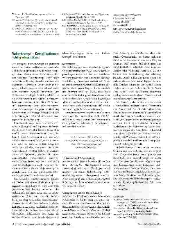 Vorschauseite 5: Fieber bei Kindern