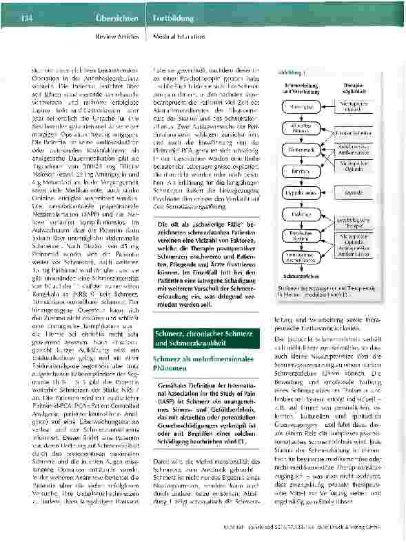 Vorschauseite 2: Perioperative Versorgung des schmerzkranken Patienten