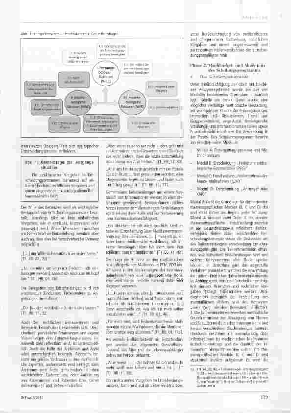 Vorschauseite 3: Informierte Entscheidungen für und mit Menschen mit Demenz Proxydecision-making (PRODECIDE) Entwicklung und Pilotierung eines Schulungsprogramms für rechtliche Betreuer/innen