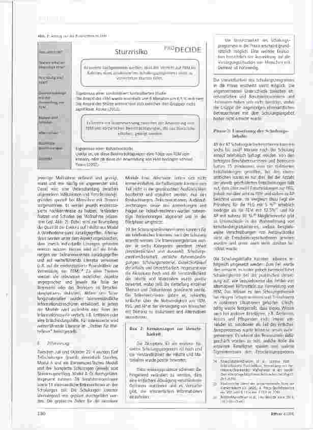 Vorschauseite 4: Informierte Entscheidungen für und mit Menschen mit Demenz Proxydecision-making (PRODECIDE) Entwicklung und Pilotierung eines Schulungsprogramms für rechtliche Betreuer/innen