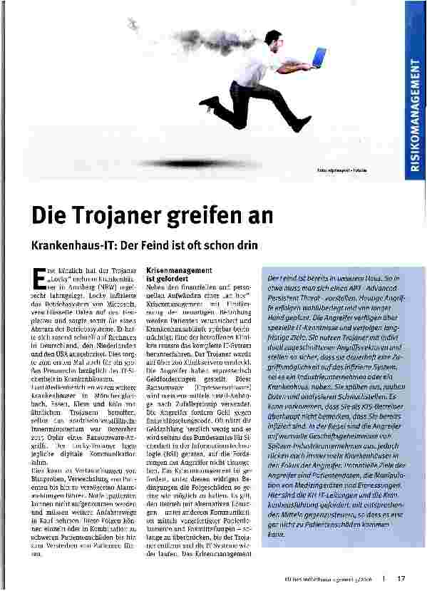 Vorschauseite 1: Die Trojaner greifen an