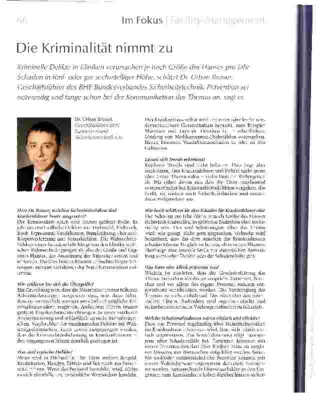 Vorschauseite 1: Die Kriminalität nimmt zu