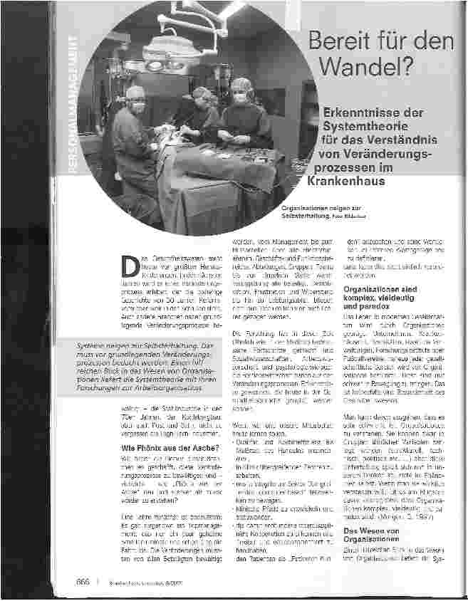 Vorschauseite 1: Bereit für den Wandel?