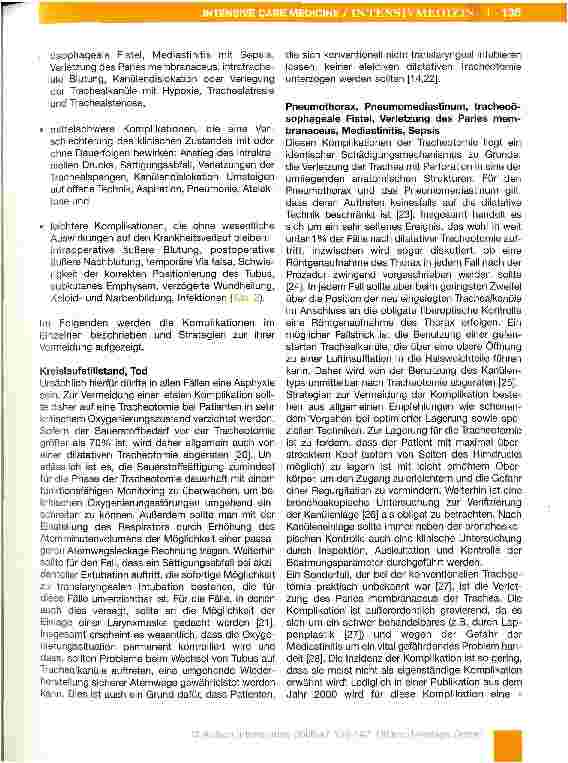 Vorschauseite 3: Dilatative Tracheotomie;Strategien zur Verhinderung von Komplikationen