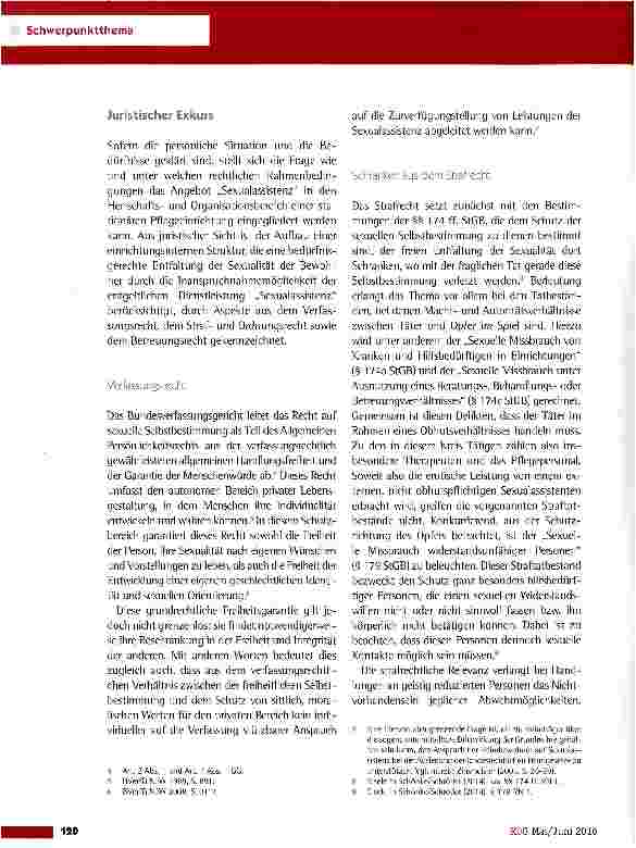 Vorschauseite 5: Sexualassistenz - professioneller Umgang mit der Sexualität von alten und pflegebedürftigen Menschen