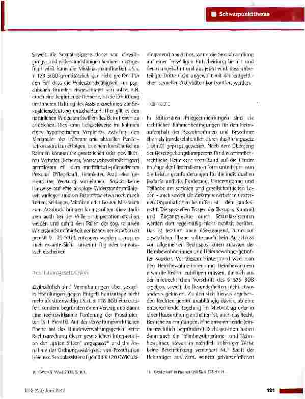 Vorschauseite 6: Sexualassistenz - professioneller Umgang mit der Sexualität von alten und pflegebedürftigen Menschen
