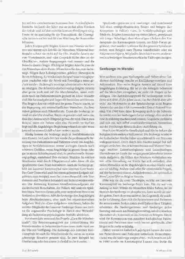 Vorschauseite 2: Dasein, zuhören und begleiten