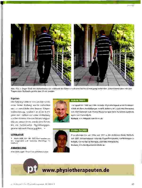 Vorschauseite 6: Physiotherapie beim Parkinson-Syndrom