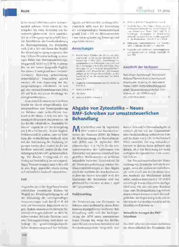 Vorschauseite 3: Fallstricke bei Satzungsänderungen durch steuerbegünstigte Körperschaften