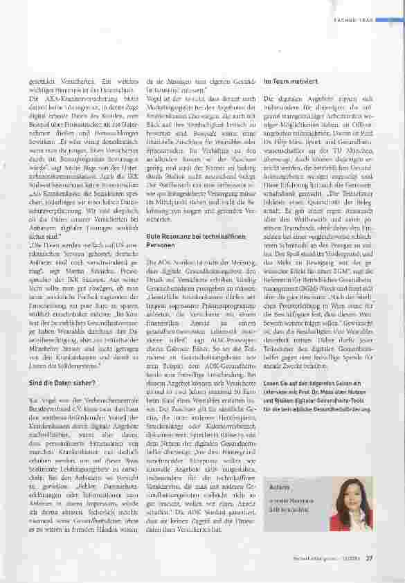Vorschauseite 2: Gefragt, aber umstritten