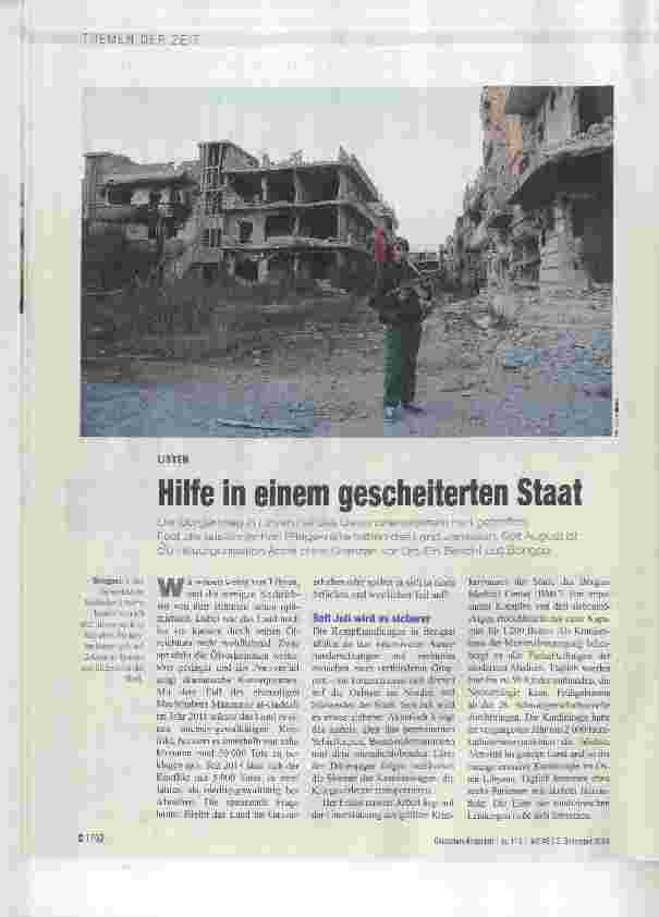 Vorschauseite 1: Hilfe in einem gescheiterten Staat