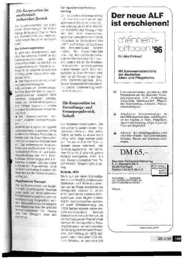 Vorschauseite 4: Das Gegenstück zum Wettbewerb: Warum nicht sich zusammentun? Kooperation im Krankenhaus - Beispiele, Chancen und Hemmnisse