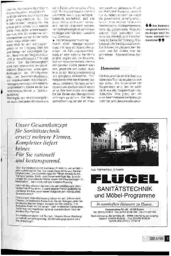 Vorschauseite 6: Das Gegenstück zum Wettbewerb: Warum nicht sich zusammentun? Kooperation im Krankenhaus - Beispiele, Chancen und Hemmnisse