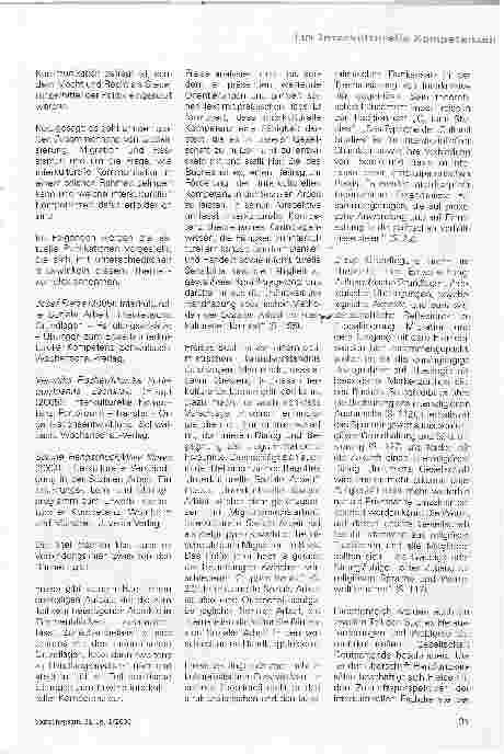 Vorschauseite 2: Interkulturelle Kompetenz -ohne sie gehts nichtMögliche Antworten auf die Frage Aber wie gehts?