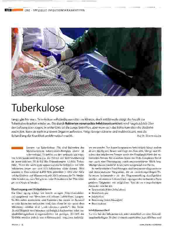 Vorschauseite 1: Tuberkulose