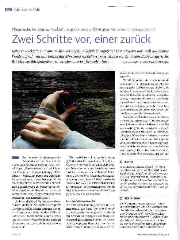 Vorschauseite 1: Zwei Schritte vor, einer zurück