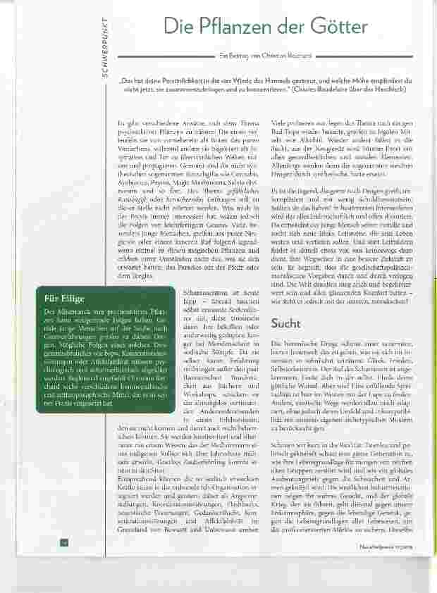 Vorschauseite 1: Die Pflanzen der Götter
