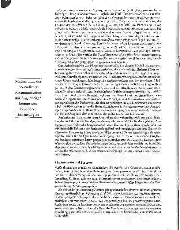 Vorschauseite 6: Am Kunden orientiertEin Konzept zur Einbeziehung von Angehörigen Demenzkranker in gerontopsychiatrischen Einrichtungen