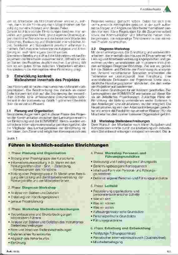 Vorschauseite 3: Zwischen Effizienz und Spiritualität