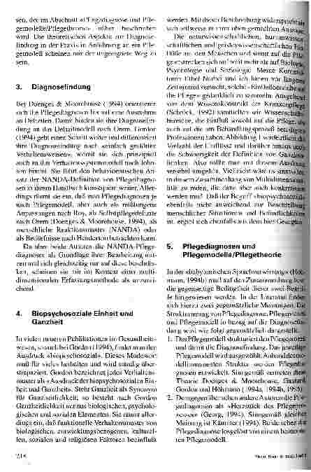 Vorschauseite 3: Ein Trojanisches Pferd in der Pflege? Pflegediagnosen und ihr theoretisches Umfeld