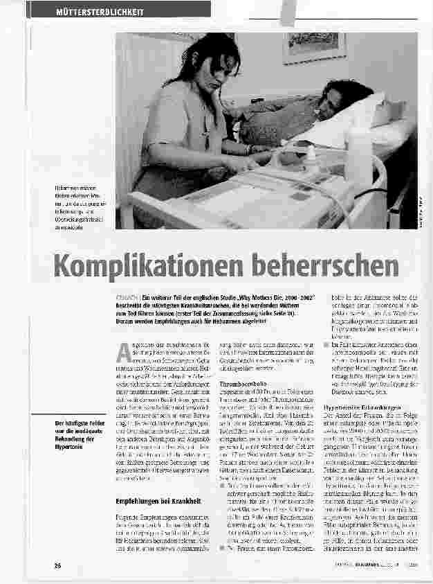 Vorschauseite 1: Komplikationen beherrschen