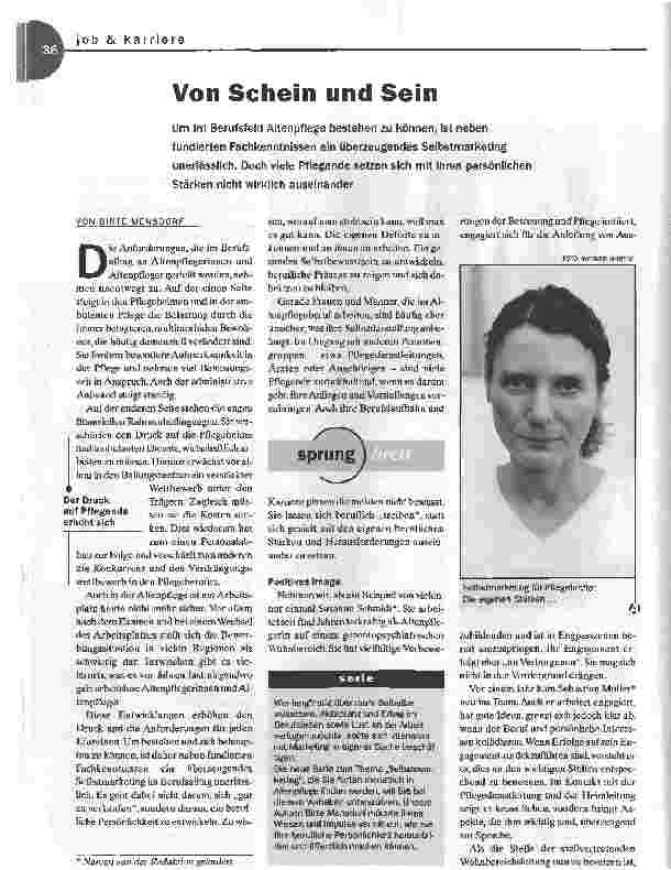 Vorschauseite 1: Von Schein und Sein