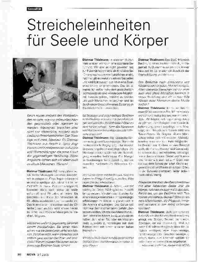 Vorschauseite 1: Streicheleinheiten für Seele und Körper