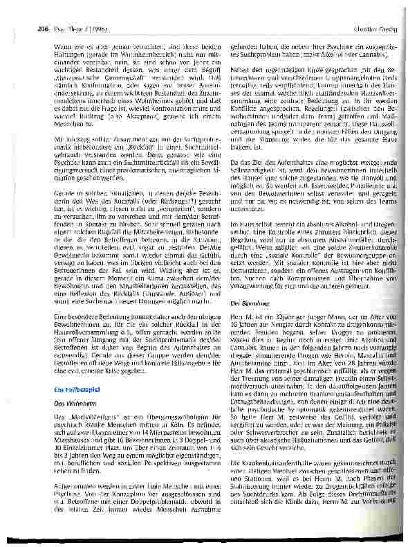 Vorschauseite 2: Doppelproblematik im Wohnheim