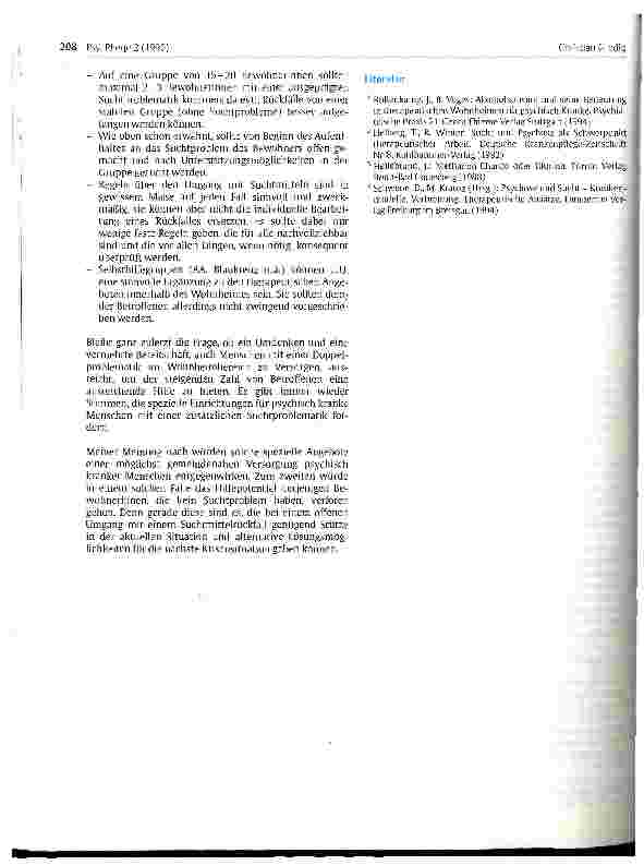 Vorschauseite 4: Doppelproblematik im Wohnheim