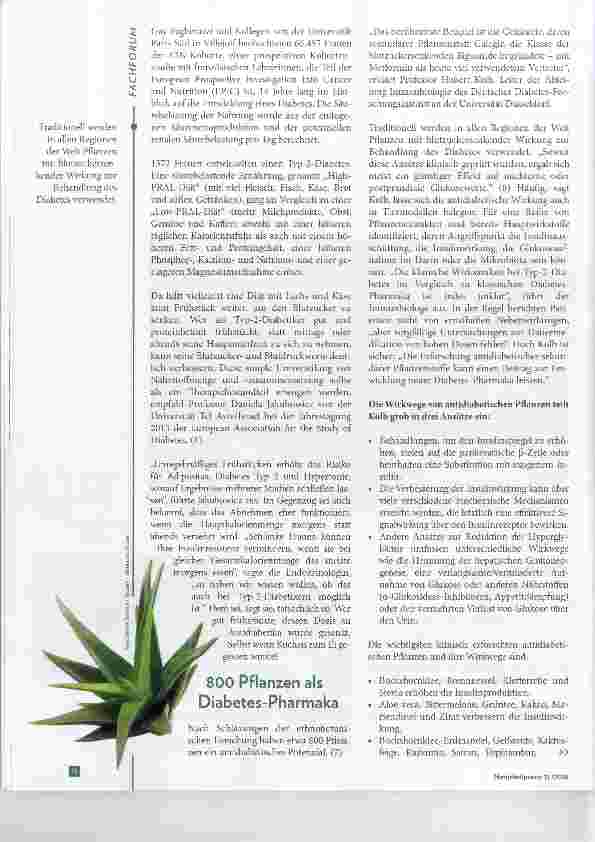 Vorschauseite 3: Typ-2-Diabetes Veränderter Lebensstil mehr Gesundheit