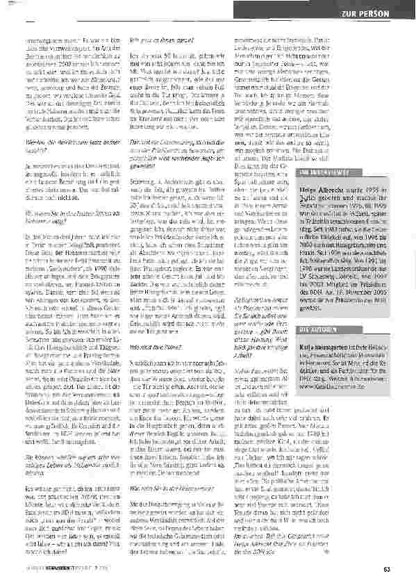 Vorschauseite 3: Helga Albrecht - 30 Jahre Hebammenleben