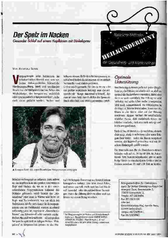Vorschauseite 1: Der Spelz im Nacken