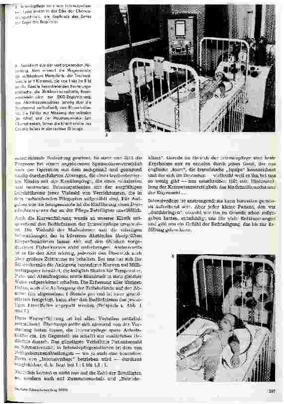 Vorschauseite 3: Intensivpflege in einer Kinderabteilung