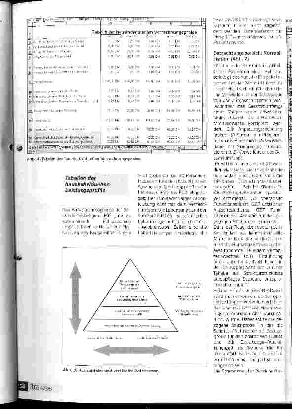 Vorschauseite 3: Flexibles Tabellensystem für die Kostenträgerrechnung