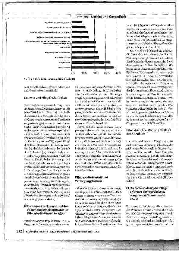 Vorschauseite 4: Kommunale Pflegeberichterstattung für die Planung der Altenhilfe in Städten und Gemeinden