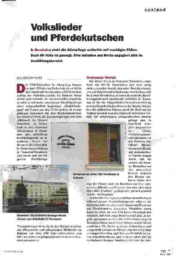 Vorschauseite 1: Volkslieder und Pferdekutschen