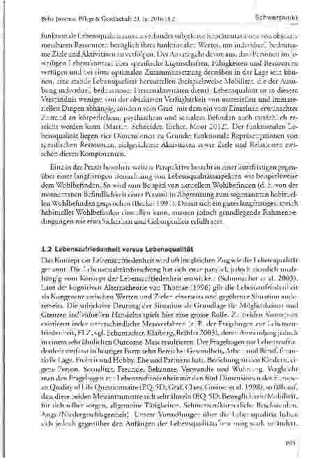 Vorschauseite 5: Lebensqualität im hohen Alter theoretische Ansätze, Messmethoden und empirische Befunde