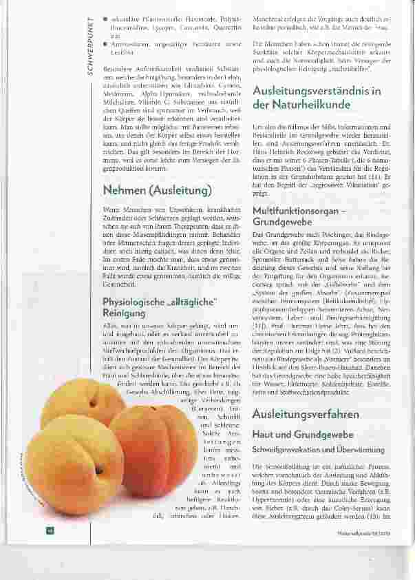 Vorschauseite 3: Ausleitung und Substitution „Geben ist seliger denn Nehmen“