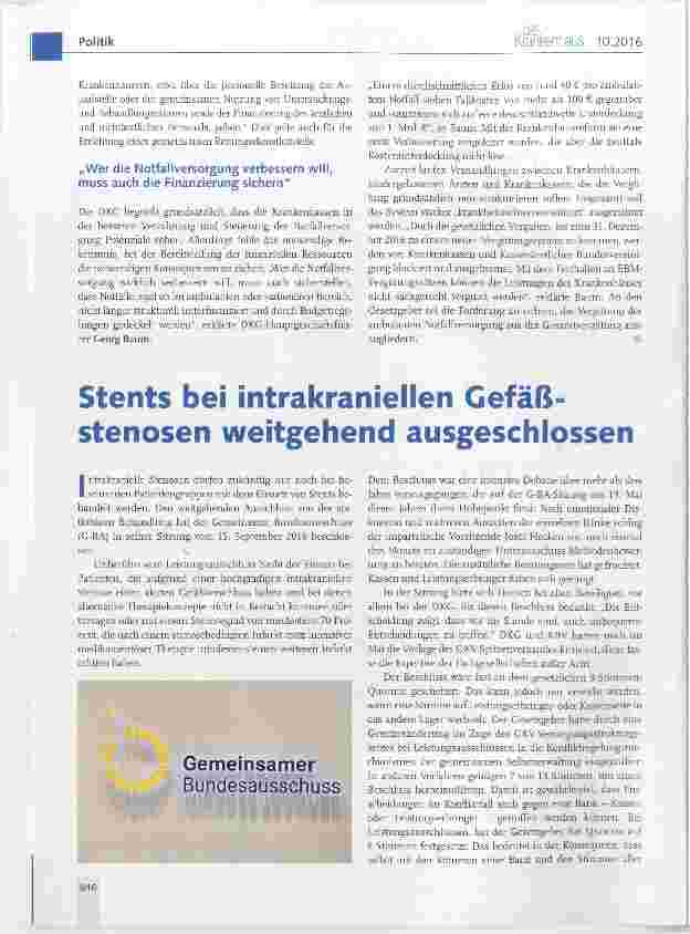 Vorschauseite 2: AQUA-Cutachten zur ambulanten Notfallversorgung