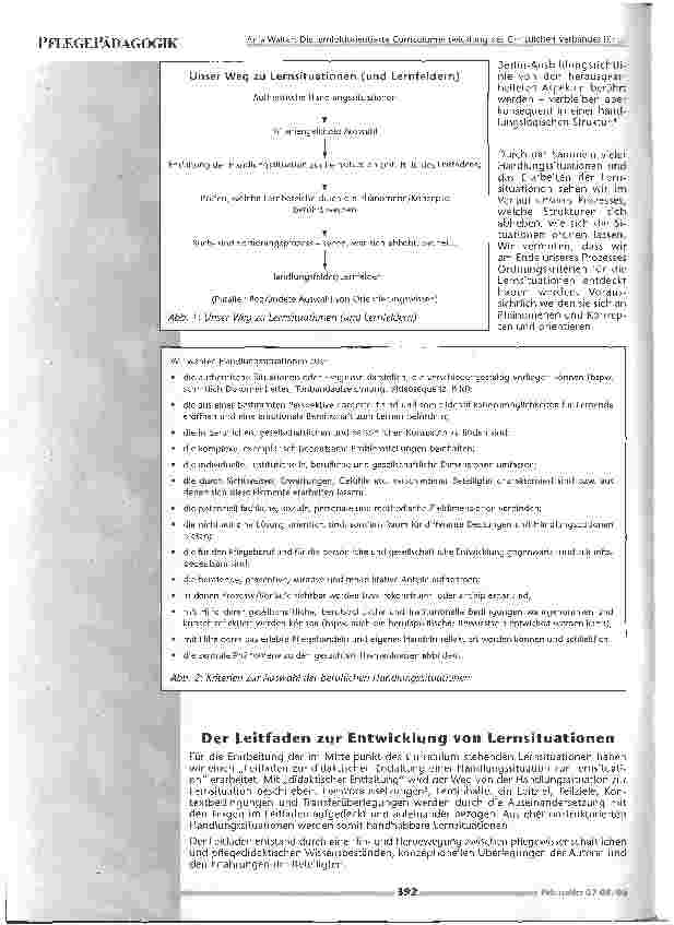 Vorschauseite 4: Die lernfeldorientierte Curriculumentwicklung