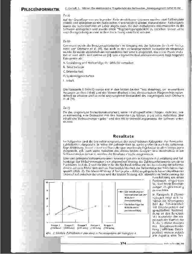 Vorschauseite 4: Der elektronische Pflegebericht des Netzwerkes Versorgungskontinuität in der Region OsnabrückEvaluationsergebnisse und ihre Konsequenzen