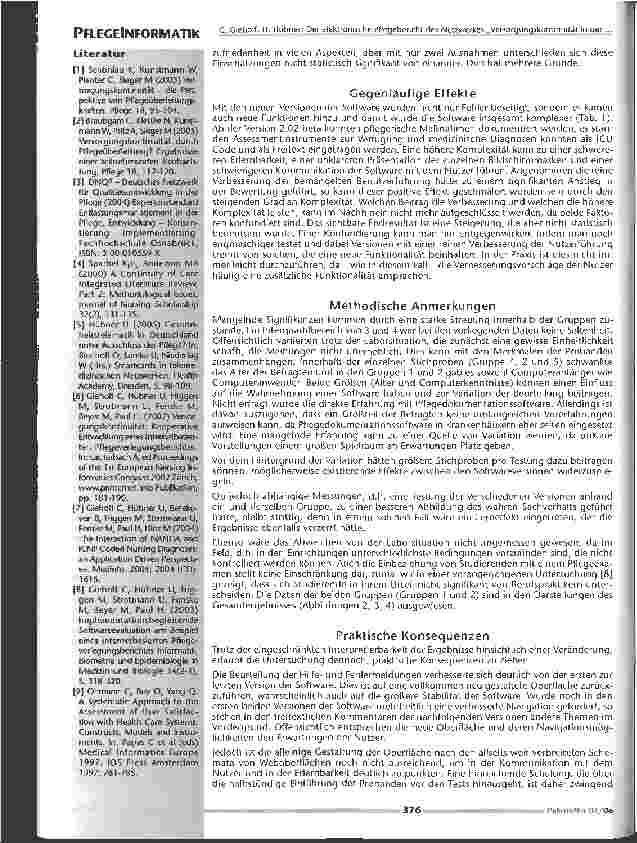 Vorschauseite 6: Der elektronische Pflegebericht des Netzwerkes Versorgungskontinuität in der Region OsnabrückEvaluationsergebnisse und ihre Konsequenzen