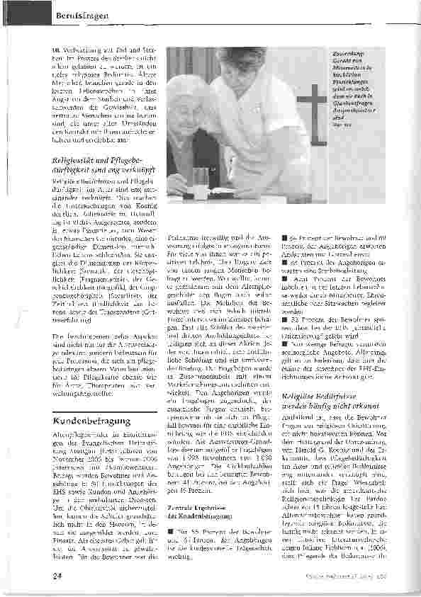 Vorschauseite 3: Beten Sie mit mir! - Religiöse Erwartungen pflegebedürftiger Menschen