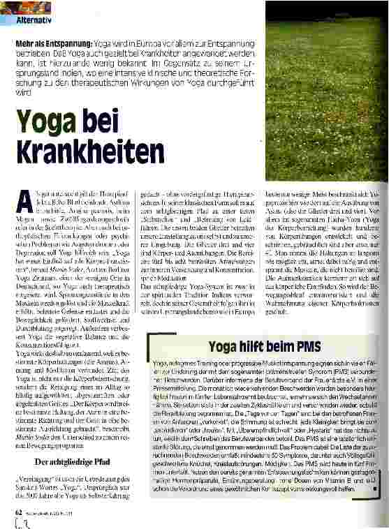 Vorschauseite 1: Yoga bei Krankheiten
