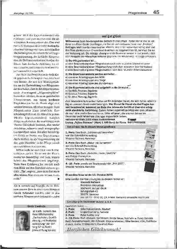 Vorschauseite 2: Wissen, wo es steht